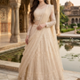 Ivory Lace Bridal Lehenga Set