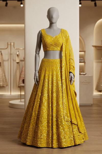 Sunshine Sparkle Festive Lehenga Set