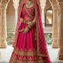 Royal Rani Pink Embroidered Lehenga Set