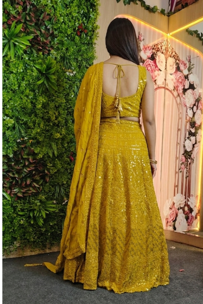 Sunshine Sparkle Festive Lehenga Set