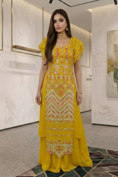 Sunheri Grace Embroidered Two-Piece Set