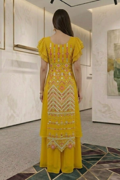 Sunheri Grace Embroidered Two-Piece Set