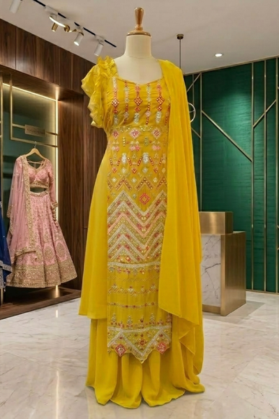 Sunheri Grace Embroidered Two-Piece Set