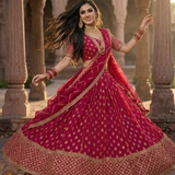 Rani Elegance Festive Lehenga showcasing flared silhouette